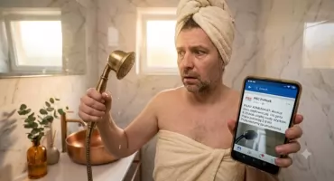 To już nie jest nawet śmieszne… W kranach znów zimna woda. Kolejna awaria w Pułtusku