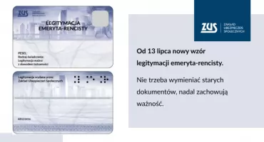 Nowa legitymacja emeryta-rencisty 
