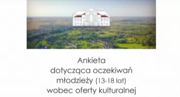 Nie samym chlebem żyje dorosły pułtuszczanin. MCKiS pyta młodzież, my czekamy na więcej