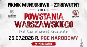  Trwa Ogólnopolska Kampania Honorowego Krwiodawstwa z okazji Powstania Warszawskiego