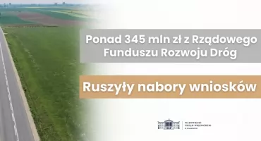 Ponad 345 mln zł dla samorządów województwa mazowieckiego na dofinansowanie zadań drogowych 
