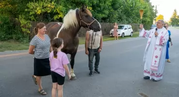 Cały zwierzyniec u św. Rocha. Tradycyjne święcenie w Sadykrzu