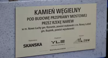 Zobacz, jak powstawał most Nowe Łachy – Nowy Lubiel