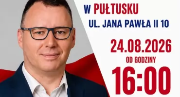 Poseł Mariusz Popielarz zaprasza dziś do mobilnego biura na ul. Jana Pawła