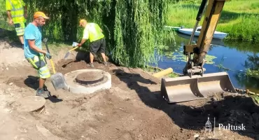 Postępy na budowie kanału B. Nowoczesna infrastruktura chroni miejskie wody