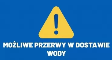Uwaga mieszkańcy gminy Obryte! Przerwy w dostawie wody we wtorek