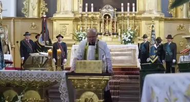 Myśliwska Msza Św. w bazylice