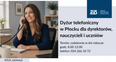 Edukacyjny dyżur telefoniczny dla dyrektorów, nauczycieli i uczniów