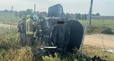 Dramatyczny wypadek na obwodnicy Pułtuska. Brawura 18-latka mogła zakończyć się tragedią