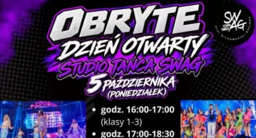  DZIEŃ OTWARTY STUDIA TAŃCA SWAG W OBRYTEM! 