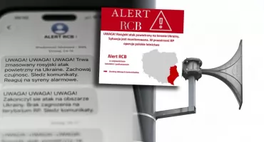 Polacy podzieleni w sprawie alertów RCB. Nowy sondaż 