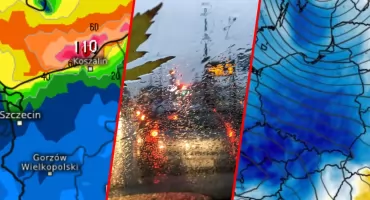 Zimny front i intensywne opady nadchodzą do Polski. Kiedy wróci cieplejsza pogoda?