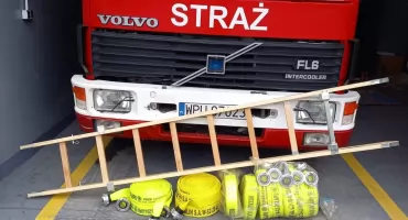 Nowy sprzęt dla OSP w Pułtusku. Wsparcie od leśników i lokalnego biznesu