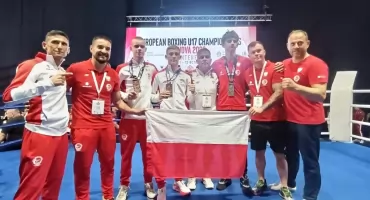 Trzy medale kadetów! Srebro i dwa brązy pod wodzą trenera Cezarego Rzepnickiego