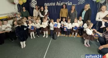 Tu zaczyna się nasza historia... Sówki z Przedszkola Miejskiego nr 4 ślubowały!